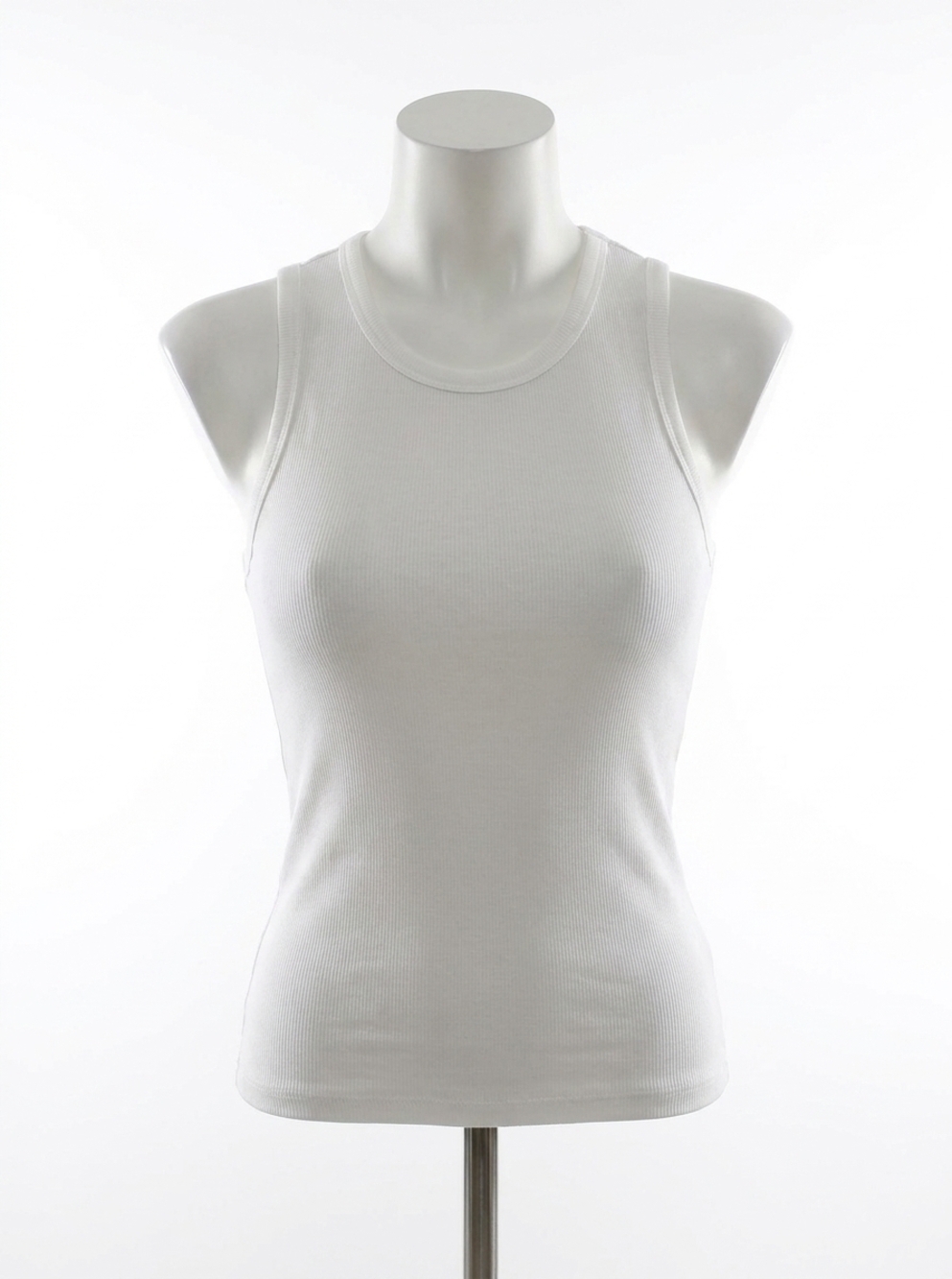 NEW LE LIS jenna tank-style bodysuit in white